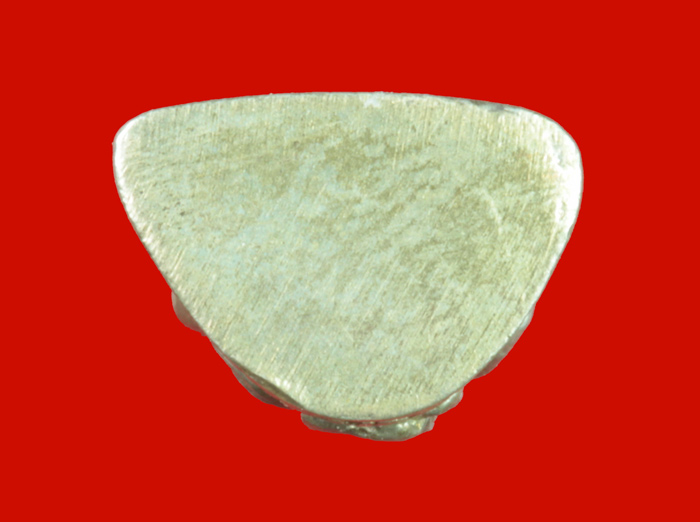 พระรูปหล่อลอยองค์ เนื้อเงิน ครบ ๕ รอบ หลวงพ่อสาคร วัดหนองกรับ ระยอง ปี ๒๕๔๐