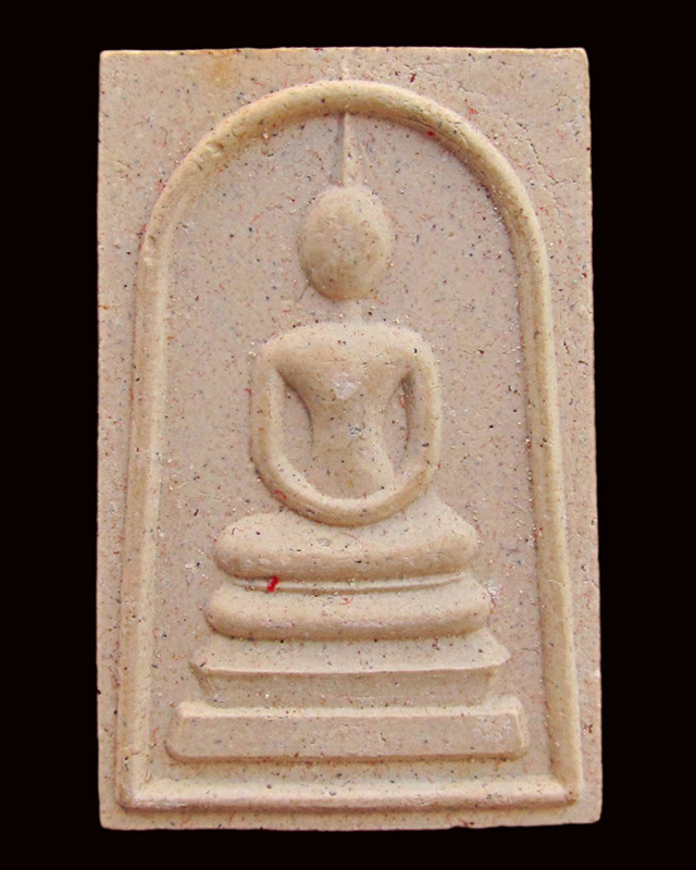 พระสมเด็จชินบัญชร หลังยันต์แดง (รุ่นแรก) หลวงพ่อสาคร มนุญโญ วัดหนองกรับ จ.ระยอง ปี ๒๕๔๙ กล่องเดิม 