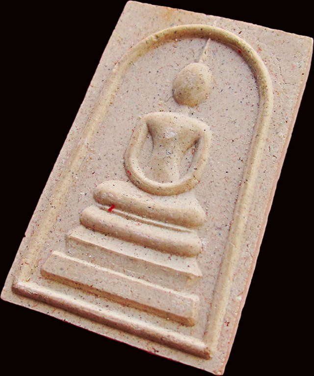 พระสมเด็จชินบัญชร หลังยันต์แดง (รุ่นแรก) หลวงพ่อสาคร มนุญโญ วัดหนองกรับ จ.ระยอง ปี ๒๕๔๙ กล่องเดิม 