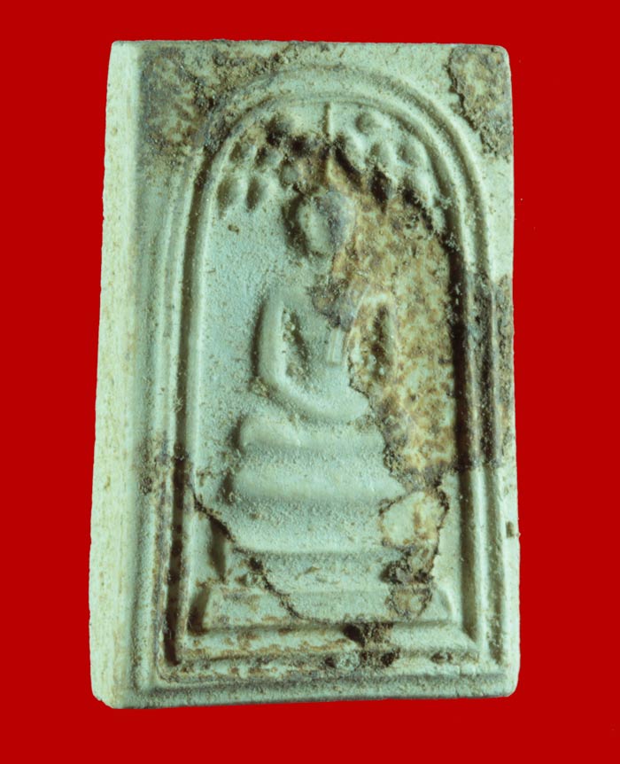 พระสมเด็จพิมพ์ปรกโพธิ์ยอดคุ้มครอง หลวงปู่แหวน สุจิณฺโณ วัดดอยแม่ปั๋ง อ.พร้าว จ.เชียงใหม่ ปี ๒๕๑๖ # 4