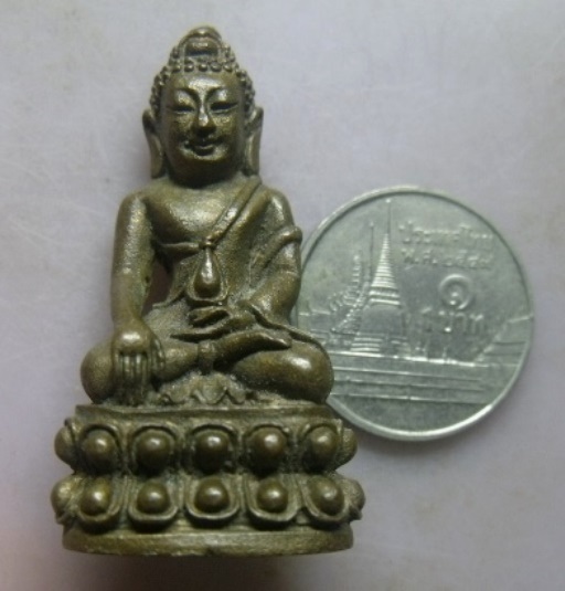 **วัดใจ**พระกริ่งสุทธิวัฒน์ ๖๐ วัดเทพลีลา กรุงเทพฯ เนื้อนวโลหะ ปี ๒๕๔๕**สวยๆ