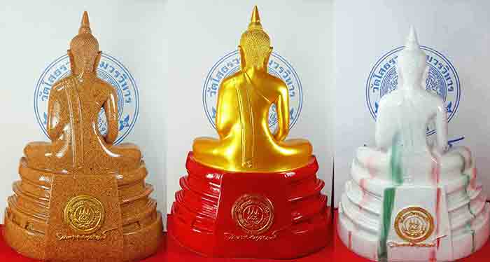 ***ยกชุด 3 องค์***พระบูชา พระพุทธโสธรเนื้อกระเบื้องหลังคาโบถส์ + พระพุทธโสธรเนื้อเรซิ่นองค์ทอง + พระ