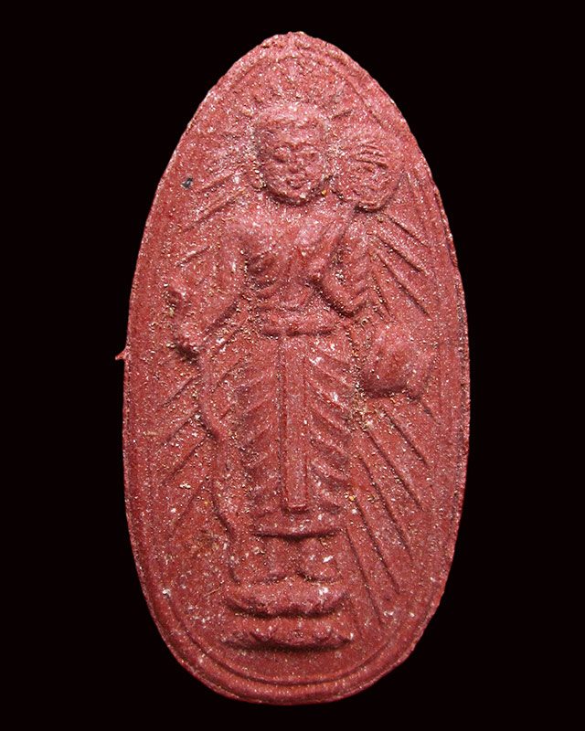 พระสิวลี หลังยันต์นะโภคทรัพย์ เนื้อผงพุทธคุณ หลวงพ่อสาคร วัดหนองกรับ ระยอง ปี ๒๕๓๐ 