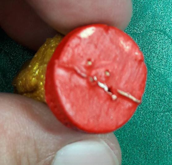 หลวงปู่หมุน " หนุมานชมพูนุช รุ่นพระเจ้าห้าพระองค์ 5 พิธีใหญ่วัดสุทัศน์ ปี2543 (ตนที่ 1)