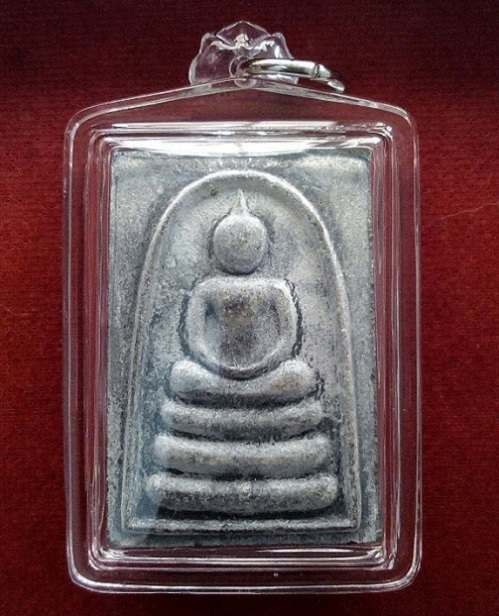 สมเด็จแพ 5พัน หลวงพ่อแพ วัดพิกุลทอง เนื้อผงใบลาน ปี34 ตะกรุดทองคำ...เคาะเดียวแดง...