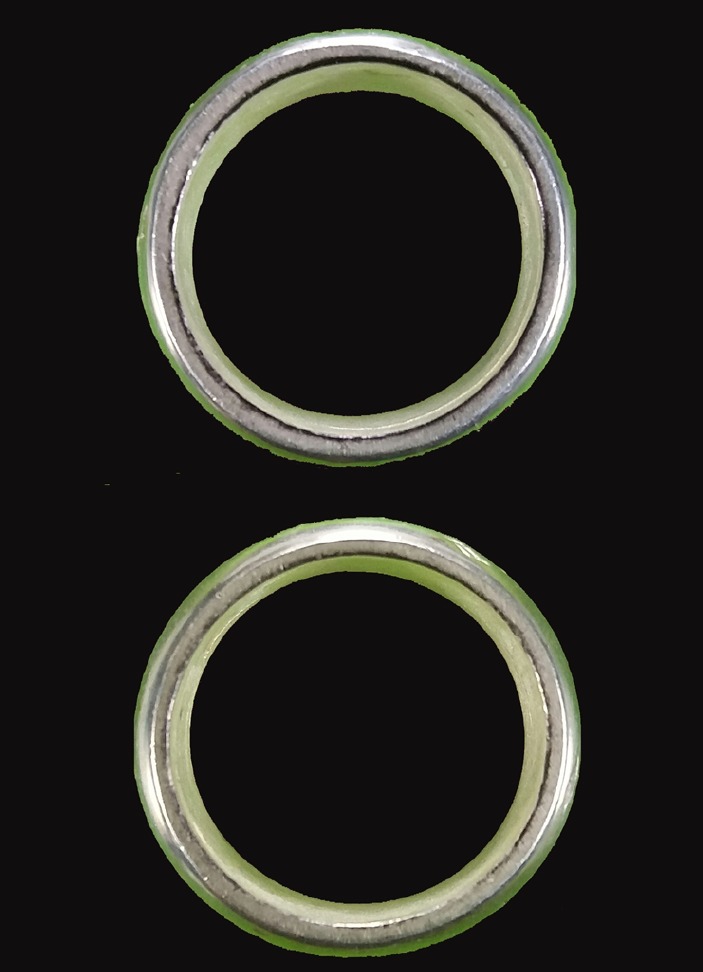 แหวนนิ้วเพชรพระอิศวร #เนื้อเงิน ปี2542 ขนาด 1.8 เซนติเมตร