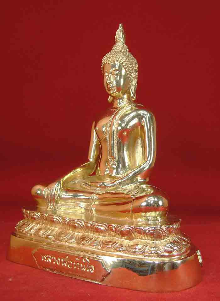 หลวงพ่อทันใจ วัดพระธาตุบ้านตาก ขนาด 5 นิ้ว เนื้อทองเหลืองขัดเงา สวยๆชอบเคาะเดียวครับ