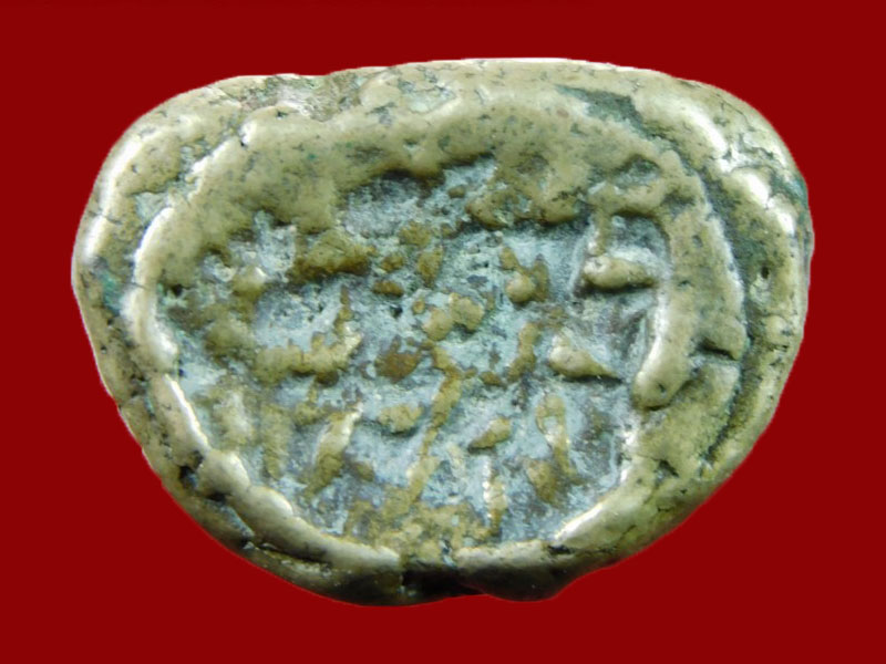 รูปหล่อหลวงพ่อเงินพิมพ์ขี้ตา 4 ชาย !! วัดทุ่งน้อยเนื้อออกสัม ฤทธิ์เงินยุคแรก