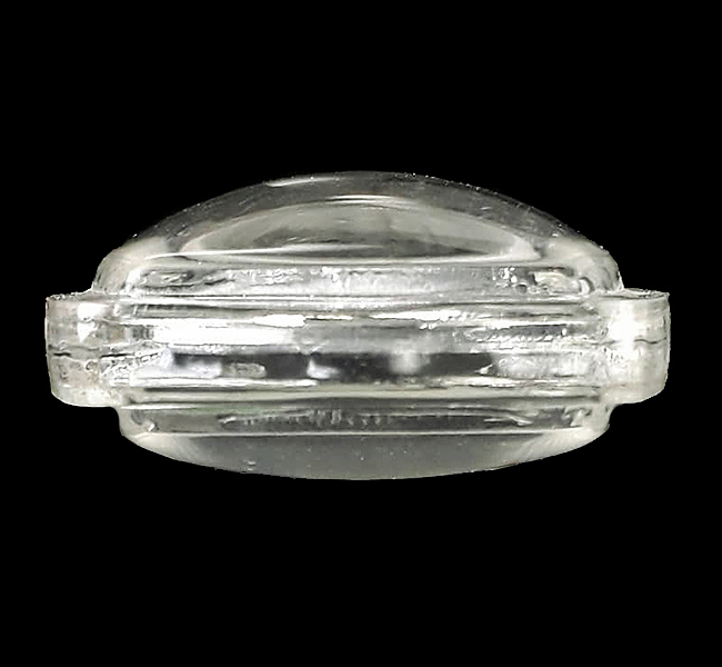 รูปเหมือนปั๊มรุ่นแรก หลวงปู่ปัญญา วัดหนองผักหนาม จ.ชลบุรี ปี2553 เนื้อตะกั่วลองพิมพ์ ไม่ตัดปีก