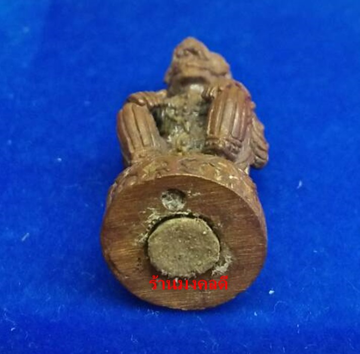 หนุมานมหาปราบ รุ่นแรก ปี52 เนื้อทองแดงเถื่อนแช่นน้ำว่าน หลวงพ่อสาคร วัดหนองกรับ หมายเลข 9555 