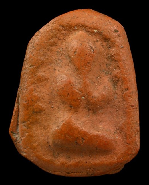 พระปิดตา เนื้อดิน กรุวัดคู้ยาง จ.กำแพงเพชร