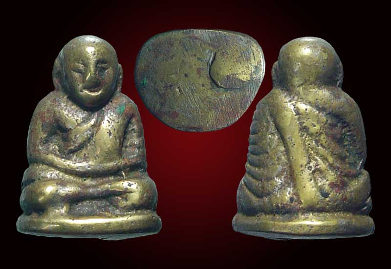 หลวงพ่อเงิน อ.แจ๊ะ สร้างปี 2472 พิมพ์ใหญ่ (หน้านกฮูก)