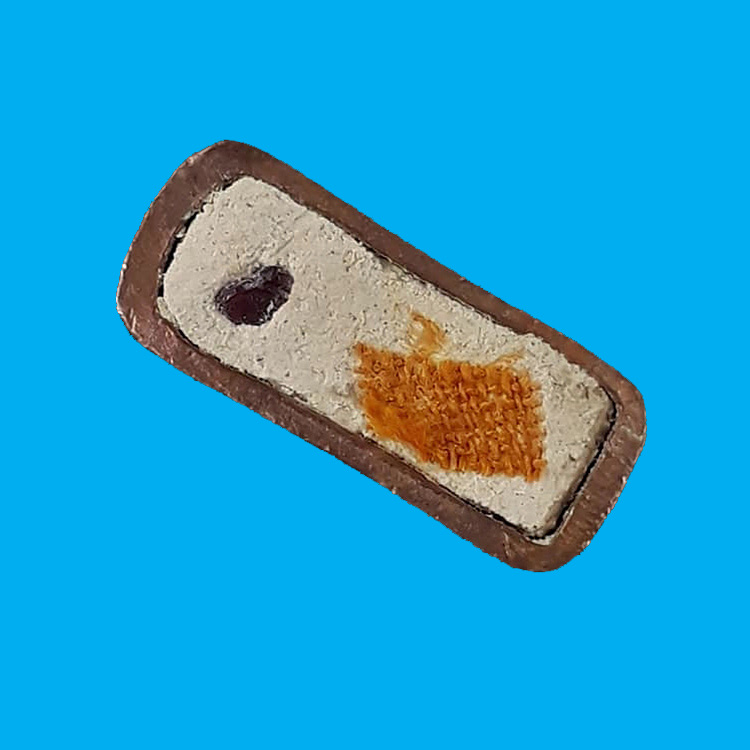 แพะหล่อมหาลาภ(รุ่นแรก) อุดผงพรายกุมาร หลวงพ่อสิน วัดละหารใหญ่ จ.ระยอง ปี2555 เนื้อทองแดง พร้อมกล่อง