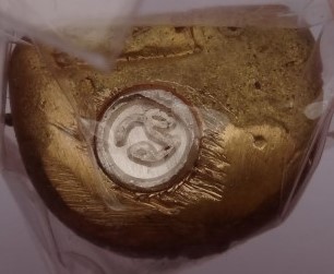 พระสังกัจจายน์ รับทรัพย์91 รุ่น 1 หลวงพ่อท้วม เนื้อทองระฆังอุดกริ่ง เคาะเดียว230