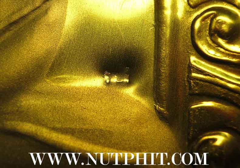 แผ่นปั๊มรุ่นแรก ลพ.เกษม เขมโก สำนักสุสานไตรลักษณ์ ลำปาง 2 แผ่น 2 เนื้อ*106