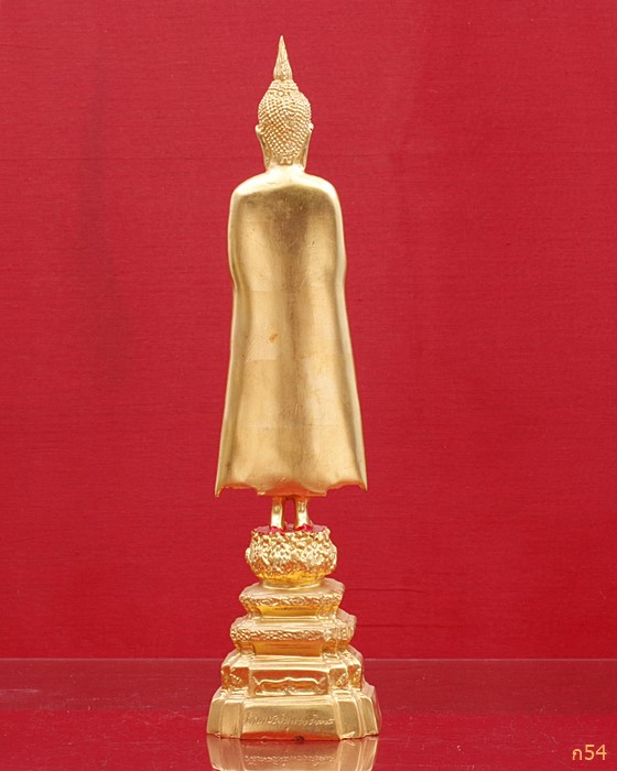 หลวงพ่อวัดบ้านแหลม วัดเพชรสมุทรวรวิหาร จ.สมุทรสงคราม สูง 14 นิ้ว บาตรถอดได้