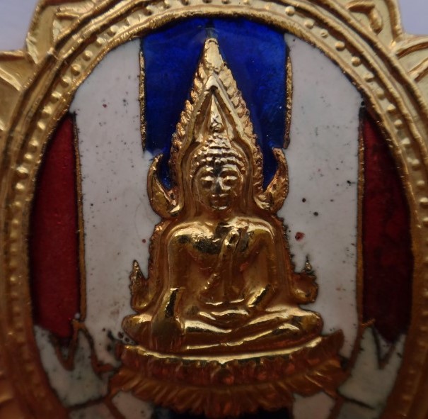 เข็มกลัด ชินราชลงยา เคาะเดียว100