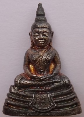 รูปหล่อ หลวงพ่อโสธร ปี47 เนื้อเงิน เคาะเดียว