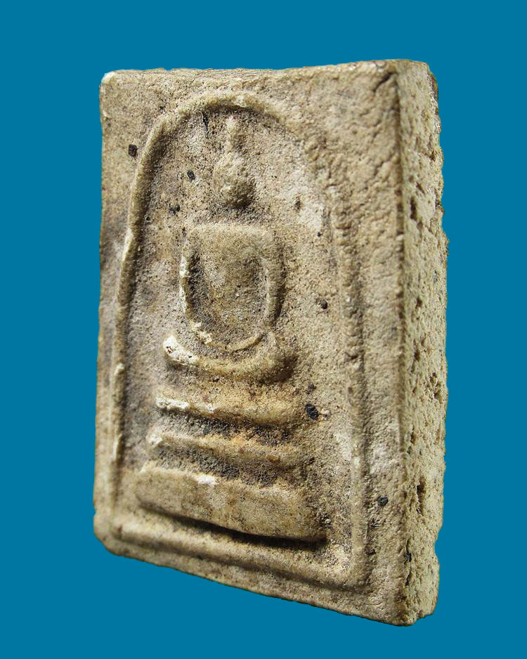 พระสมเด็จ เจ้าคุณนรฯ วัดศีลขันธ์ จ.อ่างทอง ปี2513 เนื้อขาว หลังยันต์นูน 