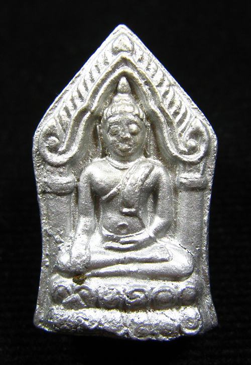 ขุนแผนทรงพลเล็กหน้าบรอนซ์เงิน หลวงปู่หมุน หลังฝังปรกหนุมาน เกศา ตะกรุด3ดอกรุ่นสมปรารถนา ปี 2543 (7) 