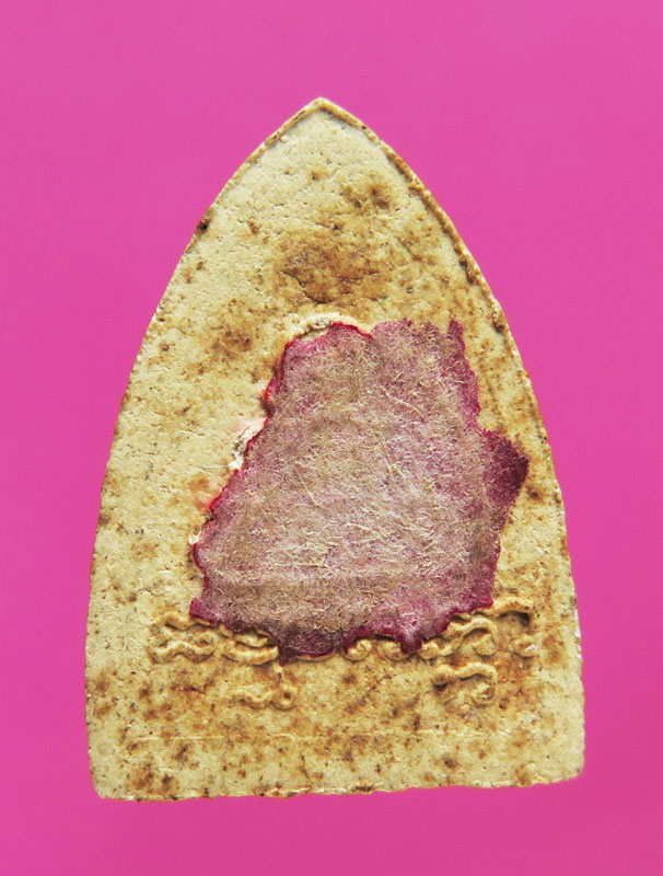 เจ้าคุณนรฯ รูปเหมือนเนื้อผง หลังยันต์นูน