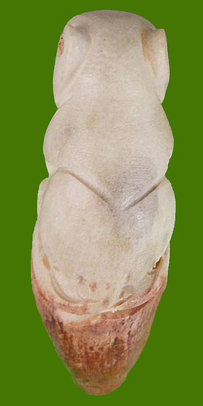 เสือนั่งเขี้ยวเขากวางมูส หลวงพ่อสิน วัดละหารใหญ่ จ.ระยอง ปี2558