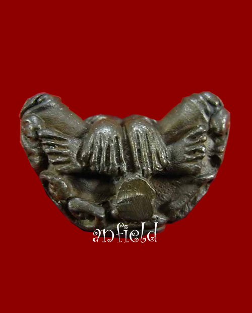 พระปิดตาพนมรุ้งเนื้อนวโลหะ หลวงพ่อทิพย์ วัดโพธิ์ทอง จ.บุรีรัมย์ สร้างปี 2517-18 ล.ป. ทิม วัดระหารไร่