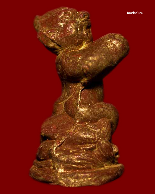 มัจฉานุ เนื้อผงสีแดง ปี 2556 หลวงปู่คำบุ วัดวิหารเจดีย์ศรีชมพู  มูลนิธิหลวงปู่ทิม อิสริโก สร้างถวาย