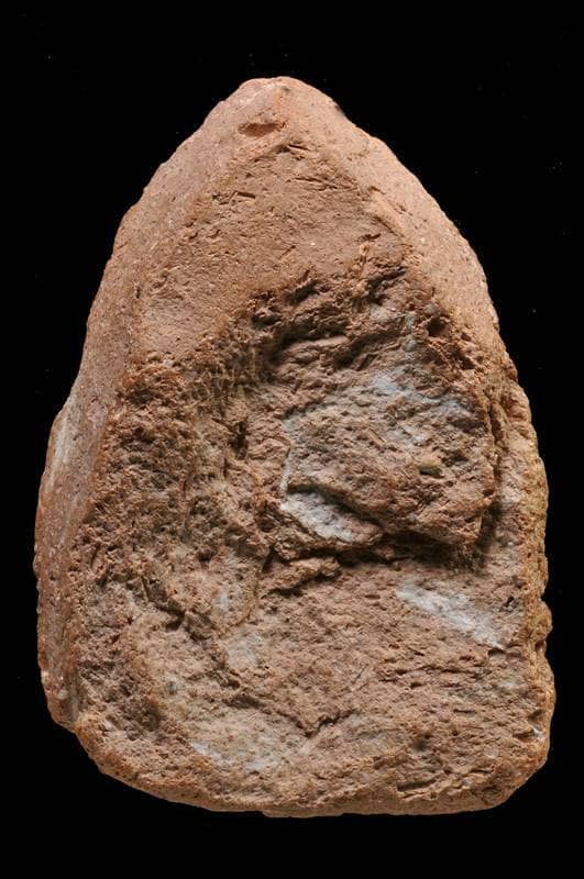 พระพายคู่ตัดเดี่ยว พิมพ์หน้ากลม กรุวัดบ้านกร่าง จ.สุพรรณบุรี