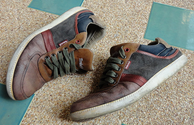 รองเท้า TIMBERLAND ของแท้ GENUINE LEATHER AND MANMADE เน้นขาย upper ครับ