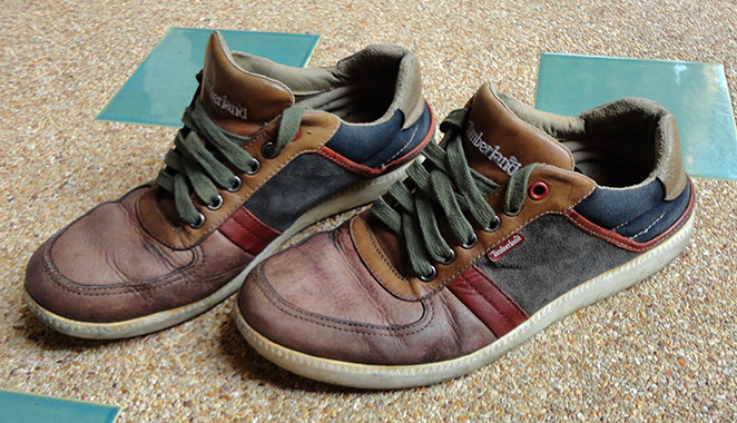 รองเท้า TIMBERLAND ของแท้ GENUINE LEATHER AND MANMADE เน้นขาย upper ครับ