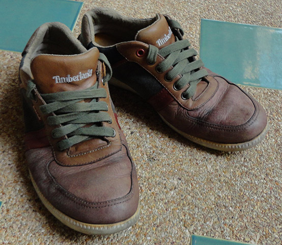 รองเท้า TIMBERLAND ของแท้ GENUINE LEATHER AND MANMADE เน้นขาย upper ครับ