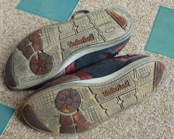 รองเท้า TIMBERLAND ของแท้ GENUINE LEATHER AND MANMADE เน้นขาย upper ครับ