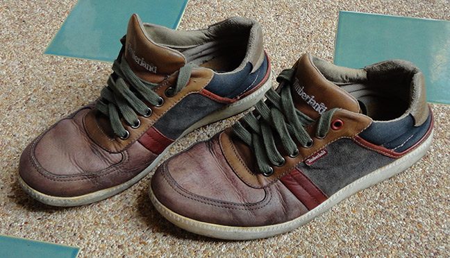 รองเท้า TIMBERLAND ของแท้ GENUINE LEATHER AND MANMADE เน้นขาย upper ครับ