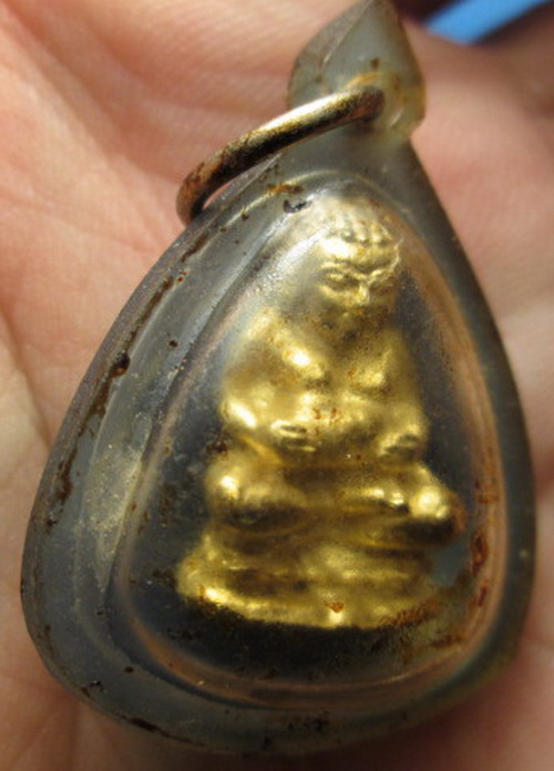 พระสังกัจจายน์เลี่ยมเก่า หลวงปู่ทิมวัดละหารไร่ เคาะเดียว 1