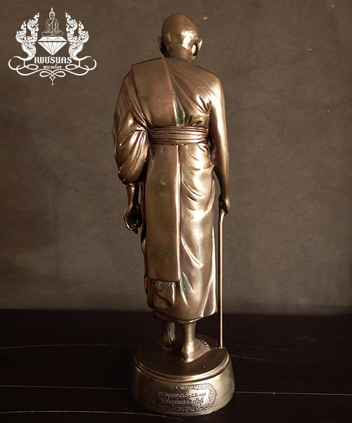 +++ พระบูชาหลวงพ่อแพ วัดพิกุลทอง จ.สิงห์บุรี ปี2537 สูง 12 นิ้ว ใต้ฐานปั๊มตราวัด +++