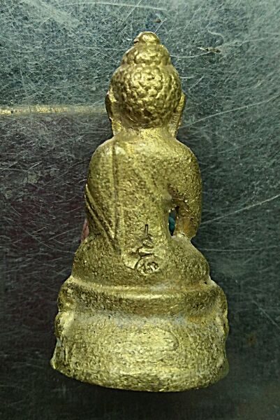 พระกริ่ง๙ยอดยอดที่6พระกริ่งทองทิพย์วัดสุทัศน์ปี38สวยๆพร้อมกล่อง