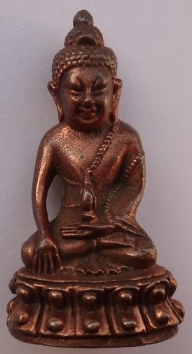 กริ่งธรรมมงคลรุ่นหมดหนี้ พระอาจารย์วิริยังค์วัดธรรมมงคล เนื้อนวะ เลข138 เคาะเดียว