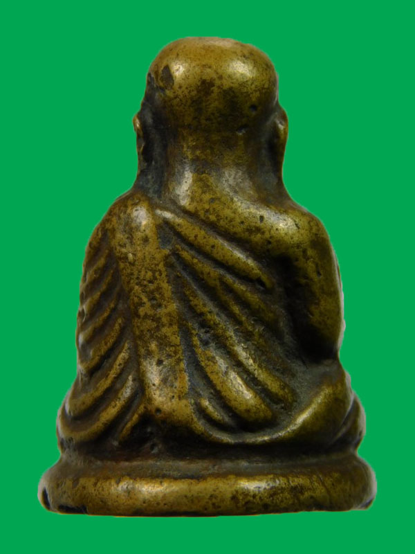 รูปหล่อหลวงพ่อเงิน พิมพ์นิยม(หน้ายาว) วัดทุ่งน้อย ปี 2535 หายาก