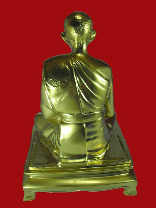 พระบูชาหลวงพ่อสุด วัดกาหลง ปี2529..เนื้อโลหะปิดทอง