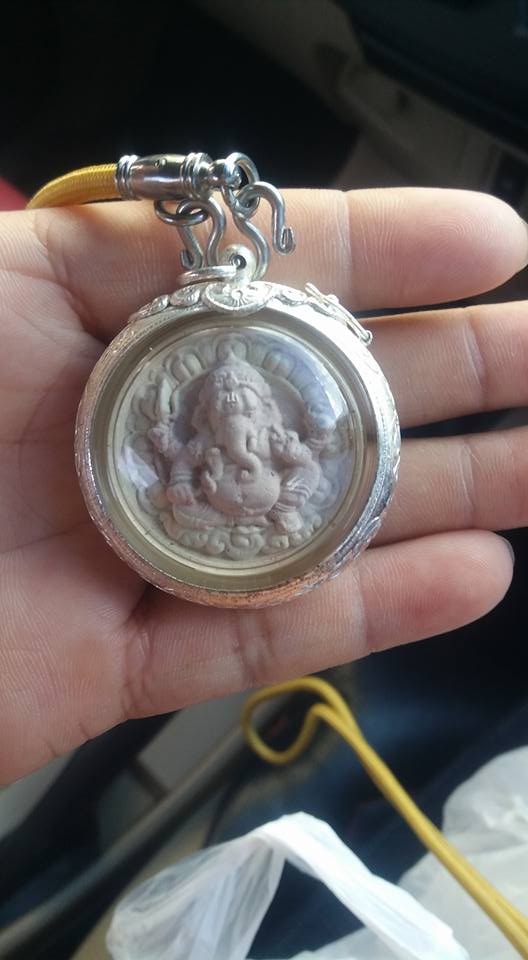 พระผงพระพิฆเนศหลังร.5 (เคาะเดียวแดง)