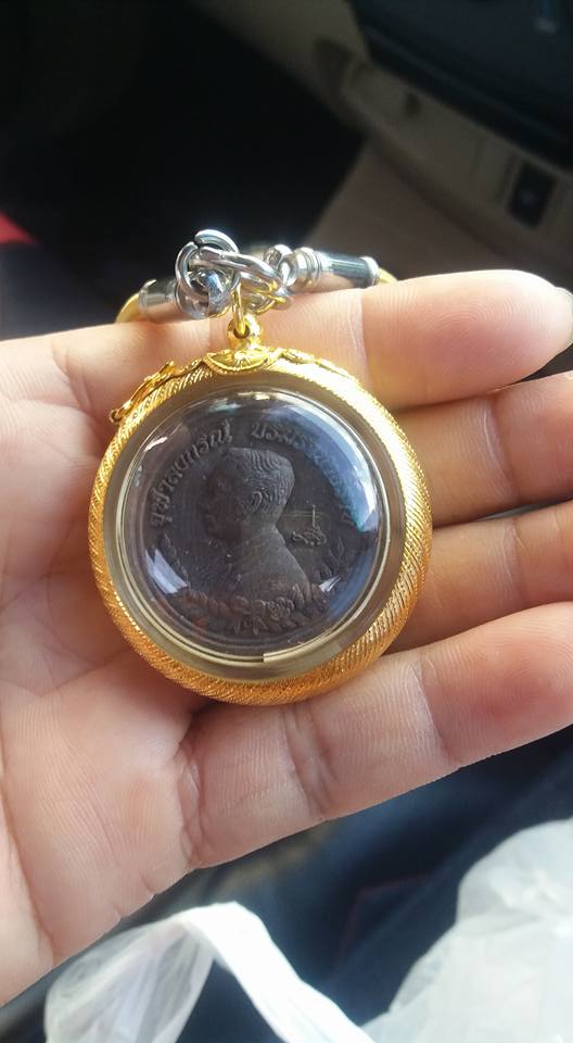 พระผงพระพิฆเนศหลังร.5 (เคาะเดียวแดง)