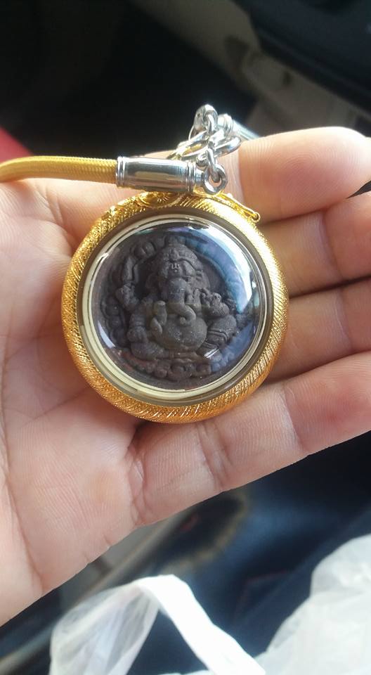 พระผงพระพิฆเนศหลังร.5 (เคาะเดียวแดง)