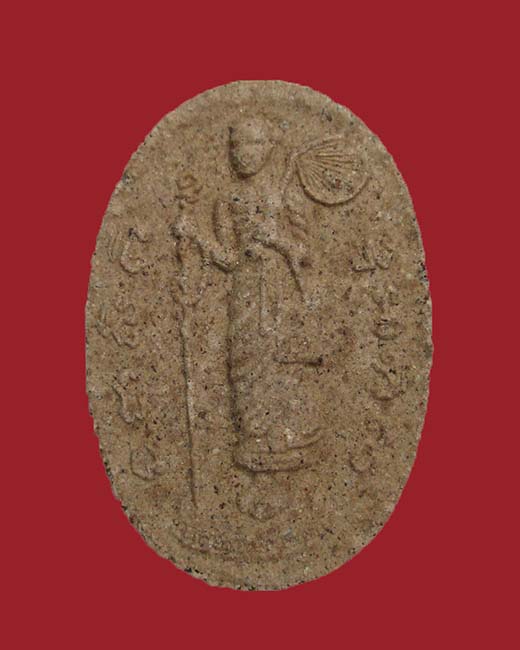 พระสีวลี หลังแม่ธรณีบีบมวยผม หลวงปู่หมุน เมตตาปลุกเสก วัดซับลำใย ปี 2543 # 1