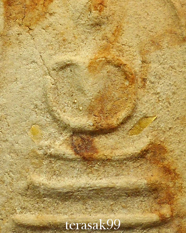 สมเด็จกรุวัดกุฎีทอง พิมพ์เส้นด้าย ทอง2แผ่น จ.พระนครศรีอยุธยา (1)