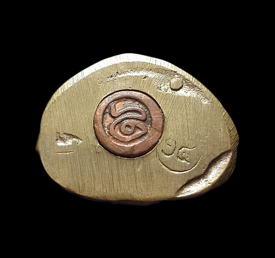 รูปหล่อหลวงพ่อเงิน วัดบางคลาน จ.พิจิตร (บล็อกวัด) หลวงพ่อเปรื่อง สร้างปลุกเสก ปี15 โค๊ดอุ 