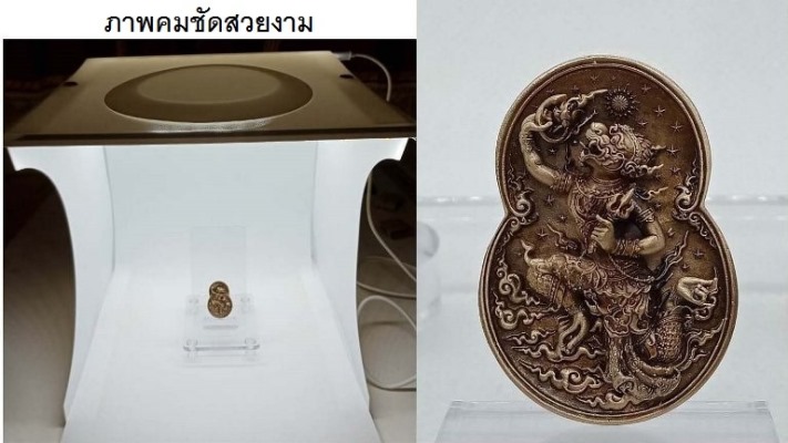Puluz photo Light Box กล่องถ่ายภาพ พระเครื่อง และสินค้าอื่นๆ สตูดิโอขนาด พับเก็บได้ ขนาด 22 cm