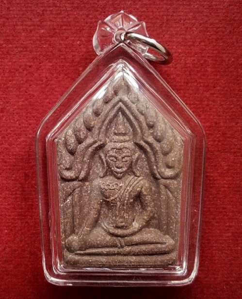 พระขุนแผนมหาเสน่ห์ รุ่นแรก หลวงพ่อไสว วัดปรีดาราม ปี41 เนื้อว่าน 108 ว่านมหาเสน่ห์...เคาะเดียวแดง...