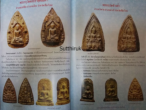 หนังสือ พระเครื่องยอดนิยมประจำจังหวัด เชียงใหม่
