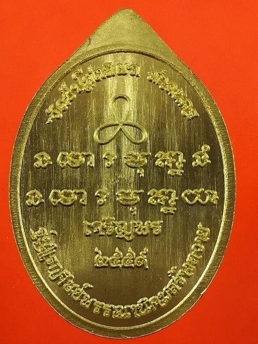 เหรียญเจริญพร หลวงปู่บุญหนา ธมฺมทินฺโน วัดป่าโสตถิผล จ.สกลนคร ปี 2559 ตอกโค๊ต